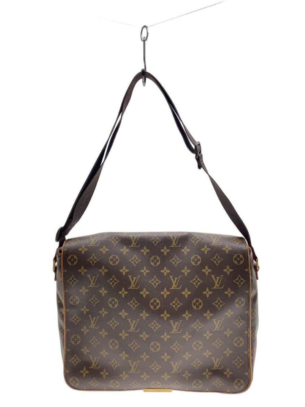 LOUIS VUITTON Abesses Monogram Canvas Brown All over